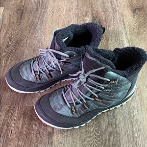 Merrell Womens Size 6.5 Antora Arctic Cobalt Waterproof Winter Snow Boots 🥾 ❄️